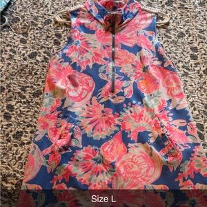 Lilly Pulitzer Floral Sleeveless Dress